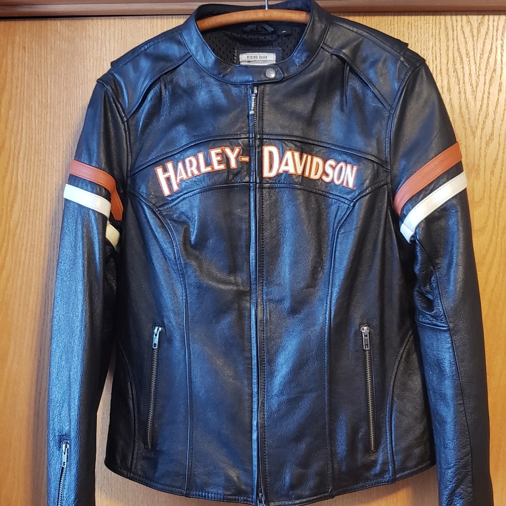3 in 1 genuine leather Harley-Davidson jacket